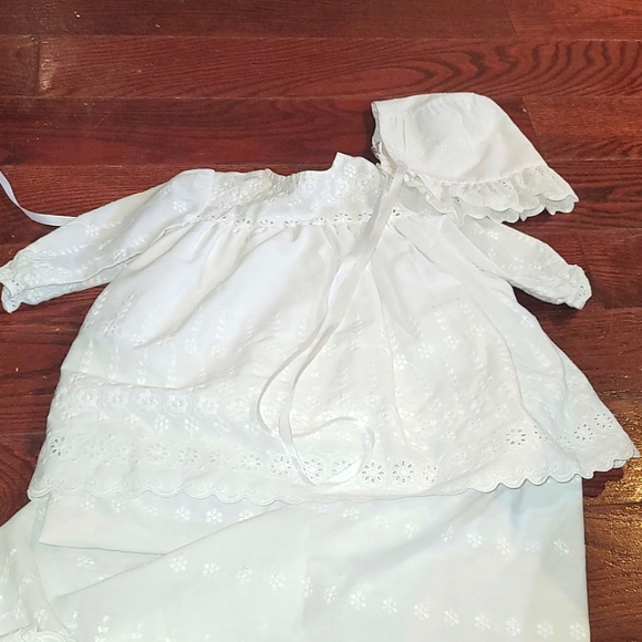 Baby baptism vintage dress - Picture 1 of 3